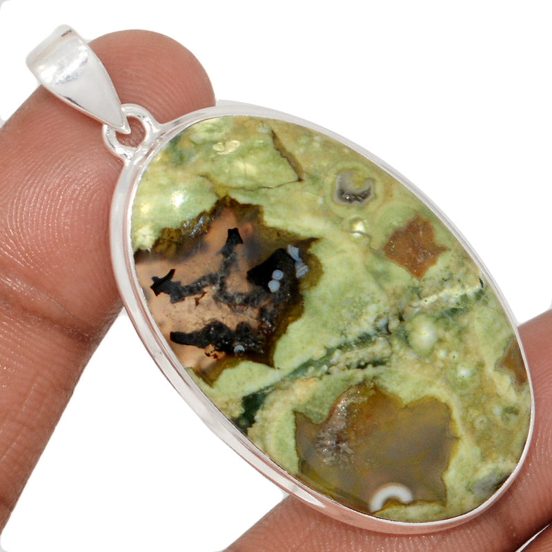 2.2" Extra Large - Rhyolite Pendants - RYOP785