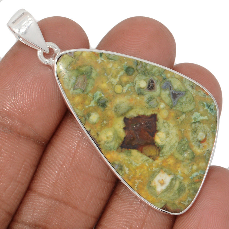 2.1" Extra Large - Rhyolite Pendants - RYOP790