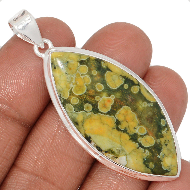 2.1" Extra Large - Rhyolite Pendants - RYOP792