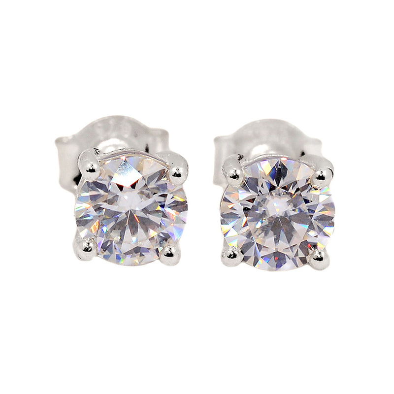 5*5 MM Round - Moissanite Studs - SBC102-MS