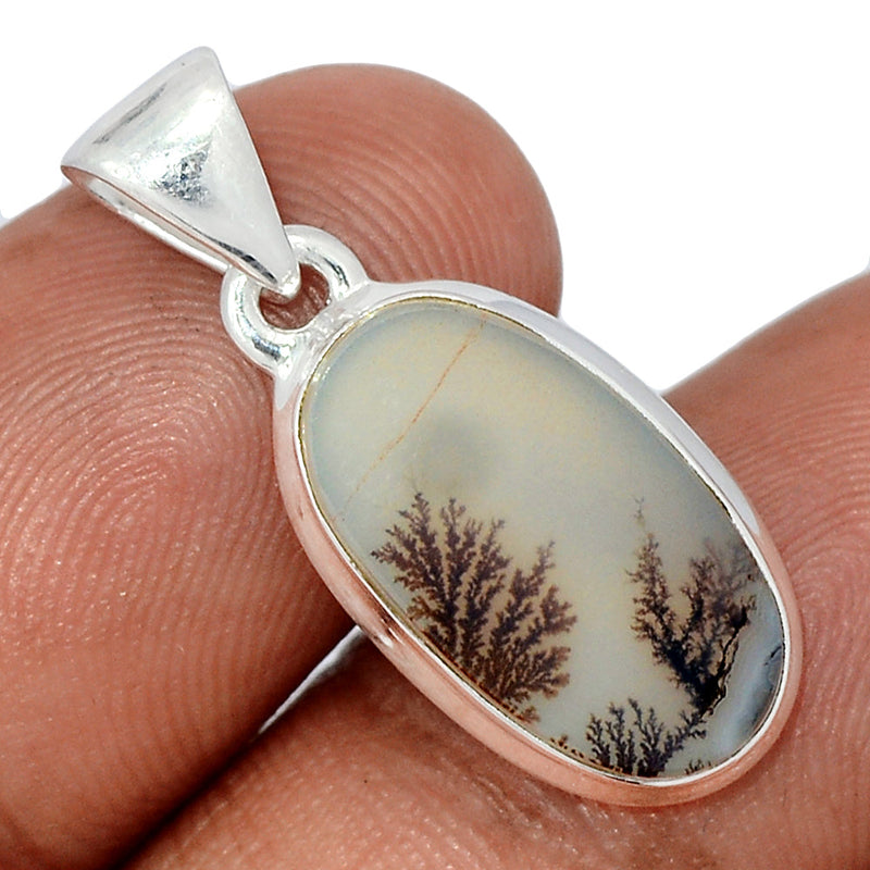 1.1" Scenic Dendrite Agate Pendants - SDAP3448