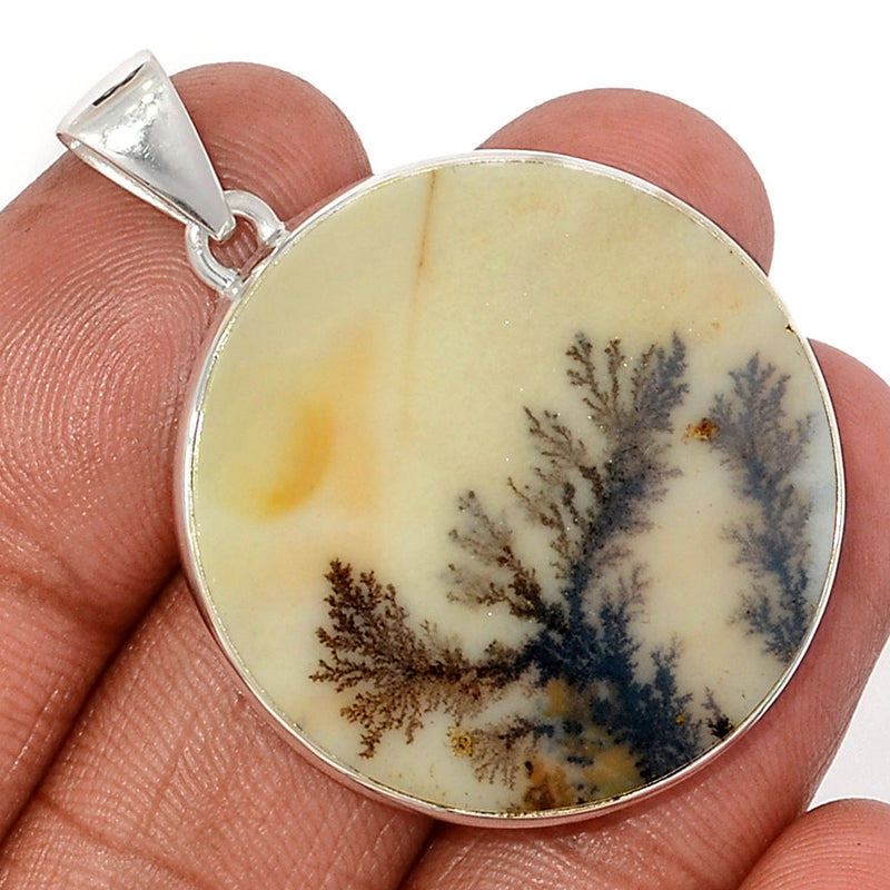 1.6" Scenic Dendritic Agate Pendants - SDAP3484