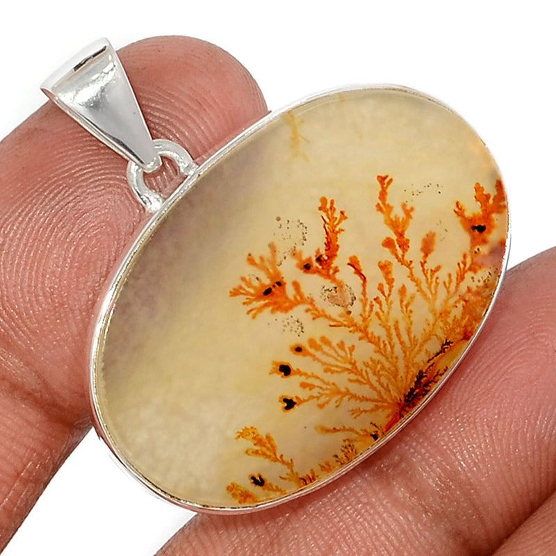 1.3" Scenic Dendritic Agate Pendants - SDAP3486