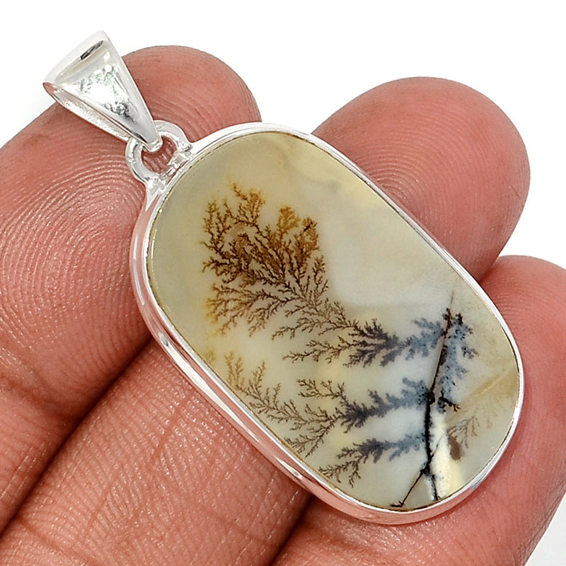 1.6" Scenic Dendritic Agate Pendants - SDAP3498