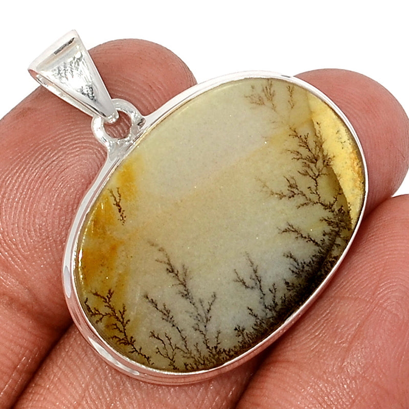 1.3" Scenic Dendritic Agate Pendants - SDAP3501