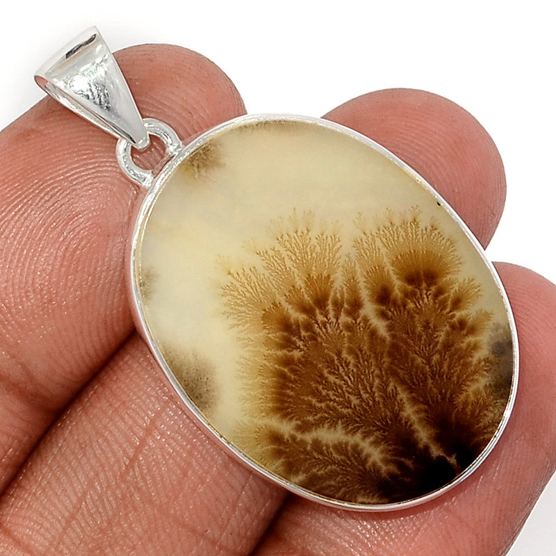 1.6" Scenic Dendritic Agate Pendants - SDAP3502