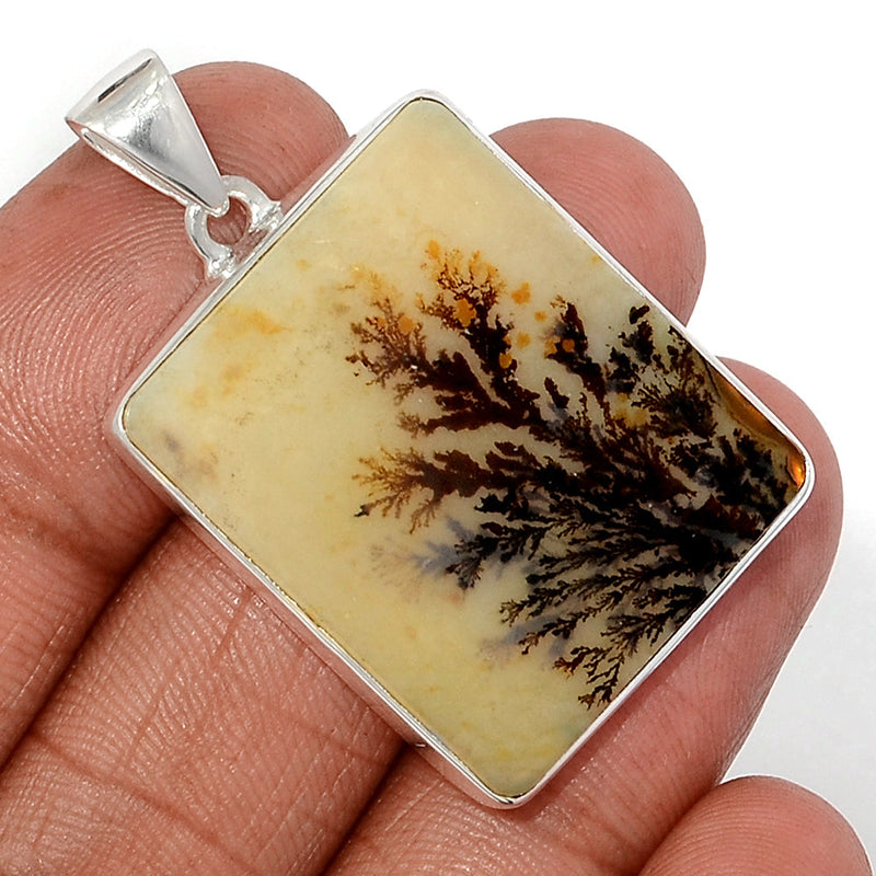 1.6" Scenic Dendritic Agate Pendants - SDAP3503