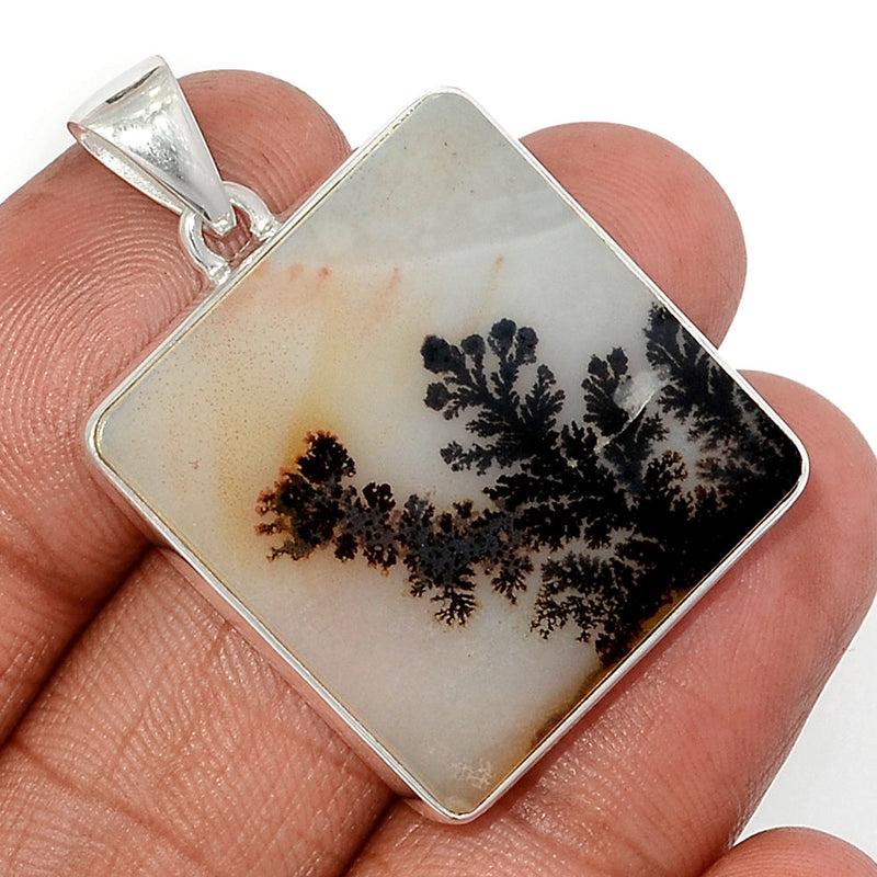 1.5" Scenic Dendritic Agate Pendants - SDAP3511