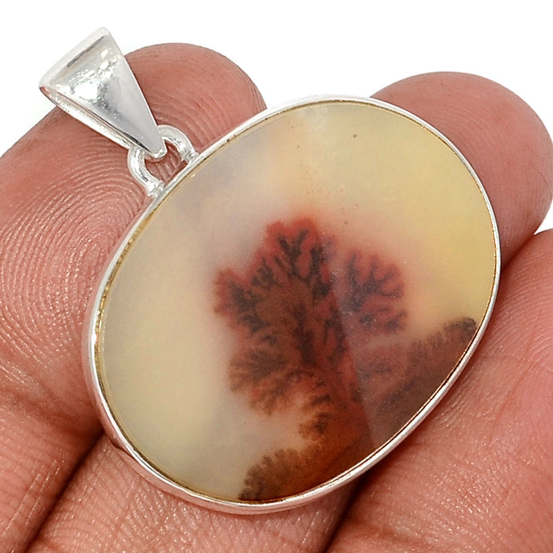 1.3" Scenic Dendritic Agate Pendants - SDAP3512