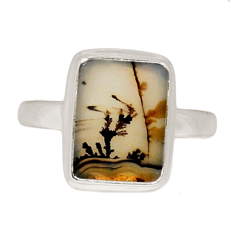 Scenic Dendrite Agate Ring - SDAR1935