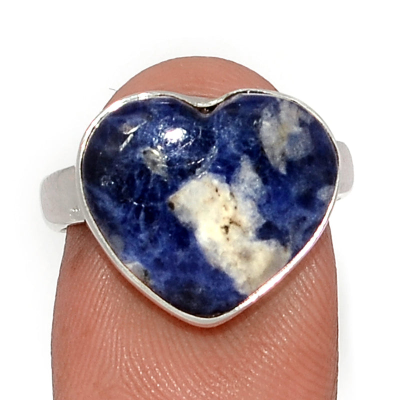 Heart - Sodalite Ring - SDOR624