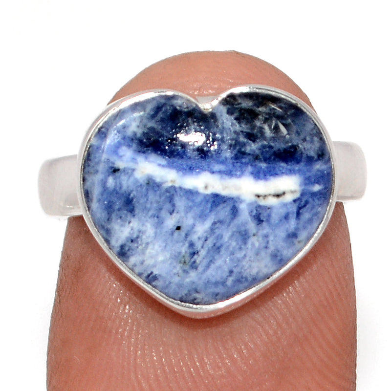 Heart - Sodalite Ring - SDOR652