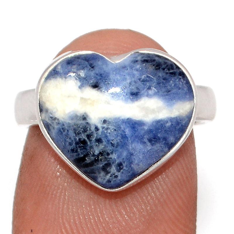 Heart - Sodalite Ring - SDOR654