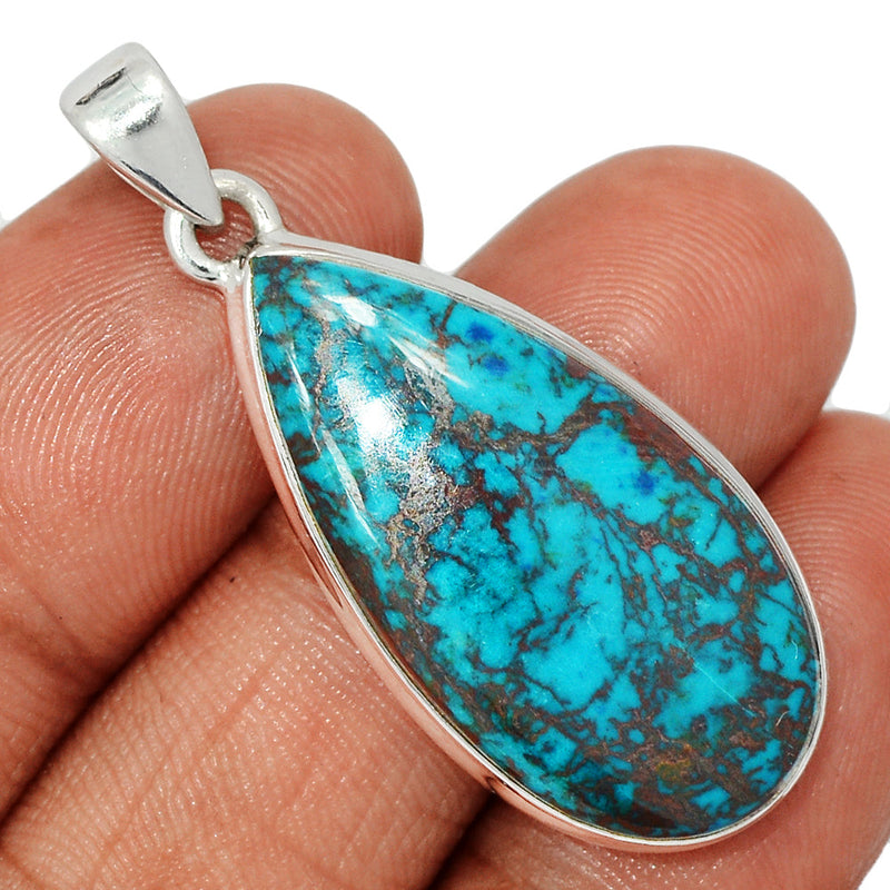 1.7" Shattuckite Pendants - SKTP1517