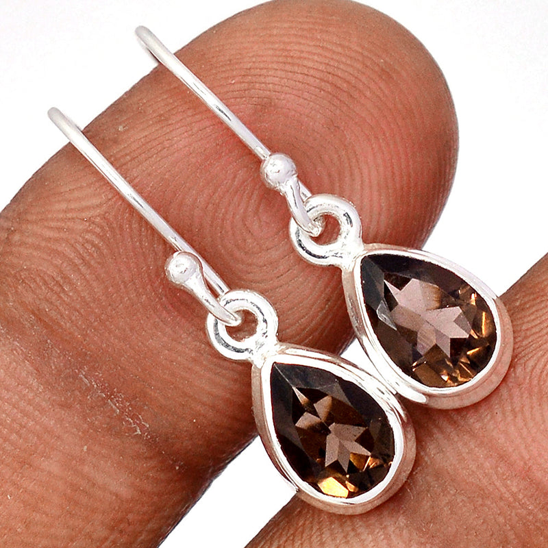 1.1" Smokey Quartz Earrings - SMQE946