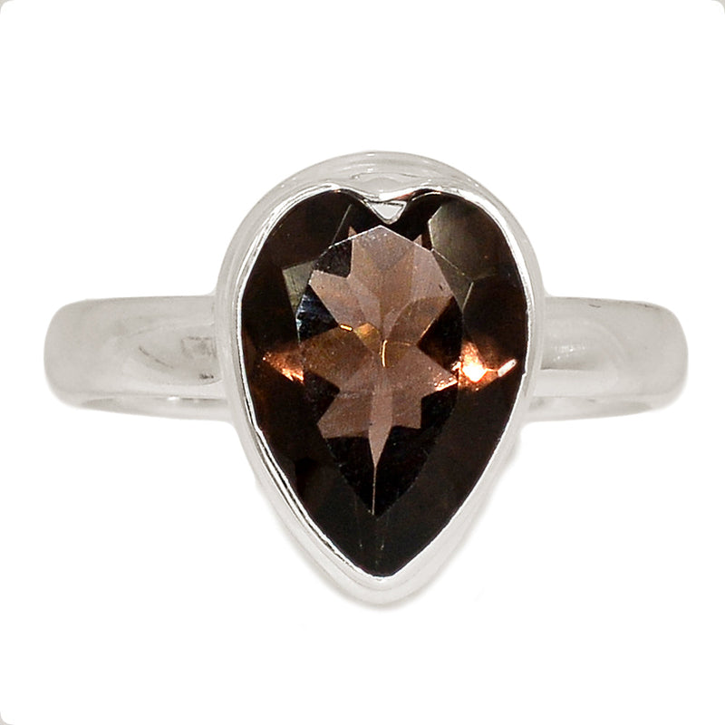 Heart - Smokey Quartz Ring - SMQR717