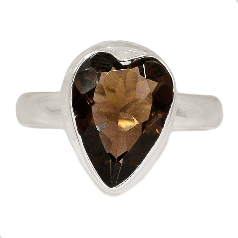 Heart - Smokey Quartz Ring - SMQR724