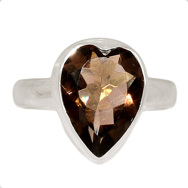 Heart - Smokey Quartz Ring - SMQR729