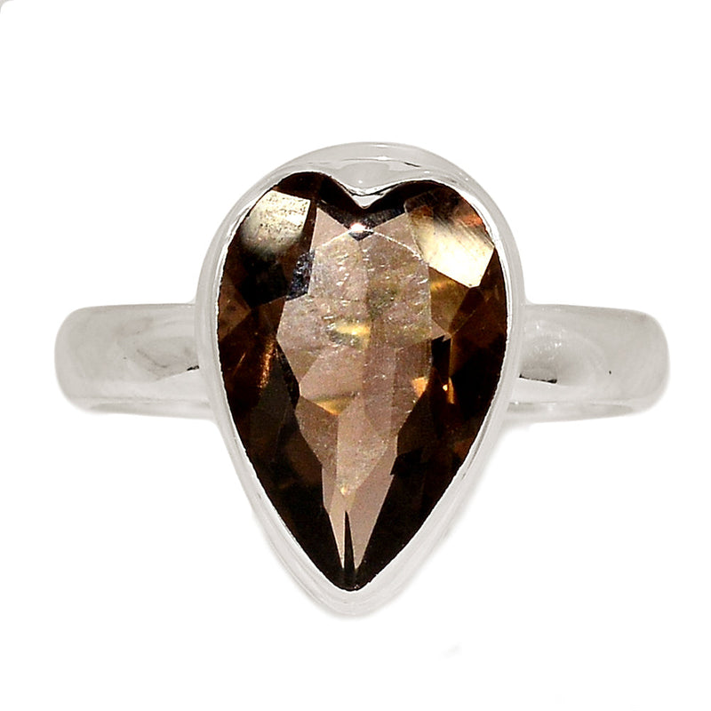 Heart - Smokey Quartz Ring - SMQR735