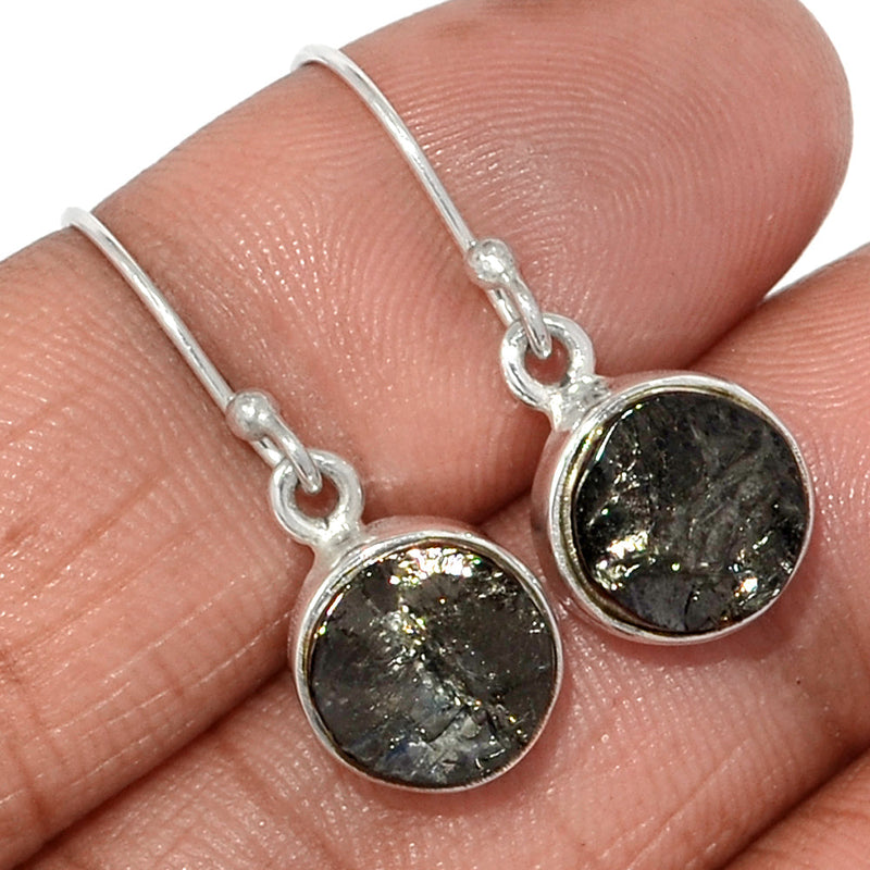 1.1" Shungite Earrings - SNGE809