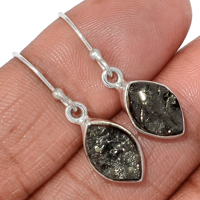 1.1" Shungite Earrings - SNGE813