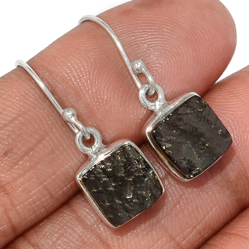 1.1" Shungite Earrings - SNGE814