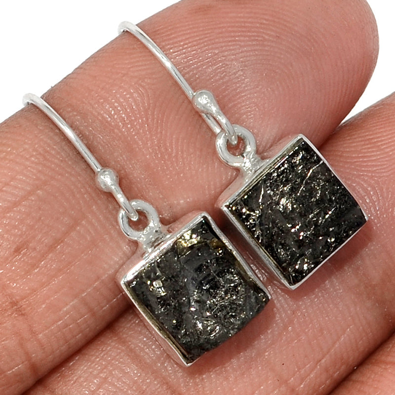 1.1" Shungite Earrings - SNGE815