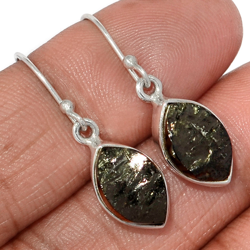 1.2" Shungite Earrings - SNGE817