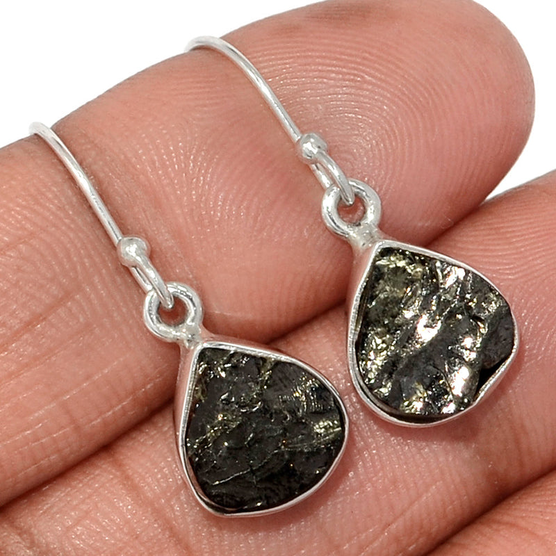 1.1" Shungite Earrings - SNGE821