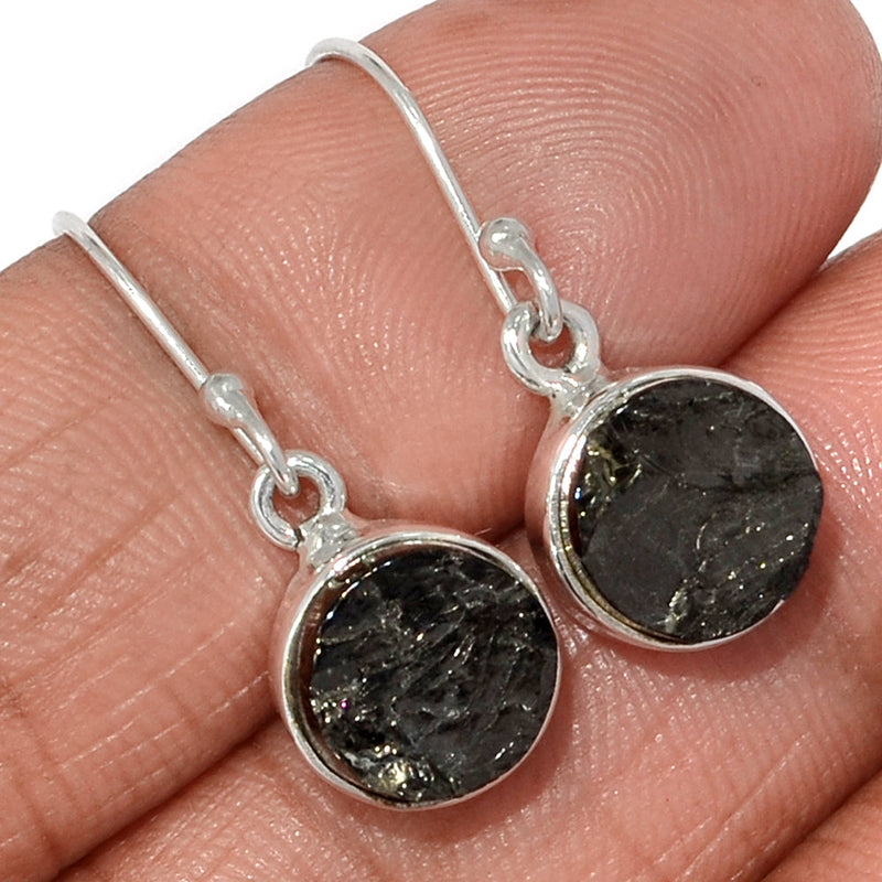 1.1" Shungite Earrings - SNGE825