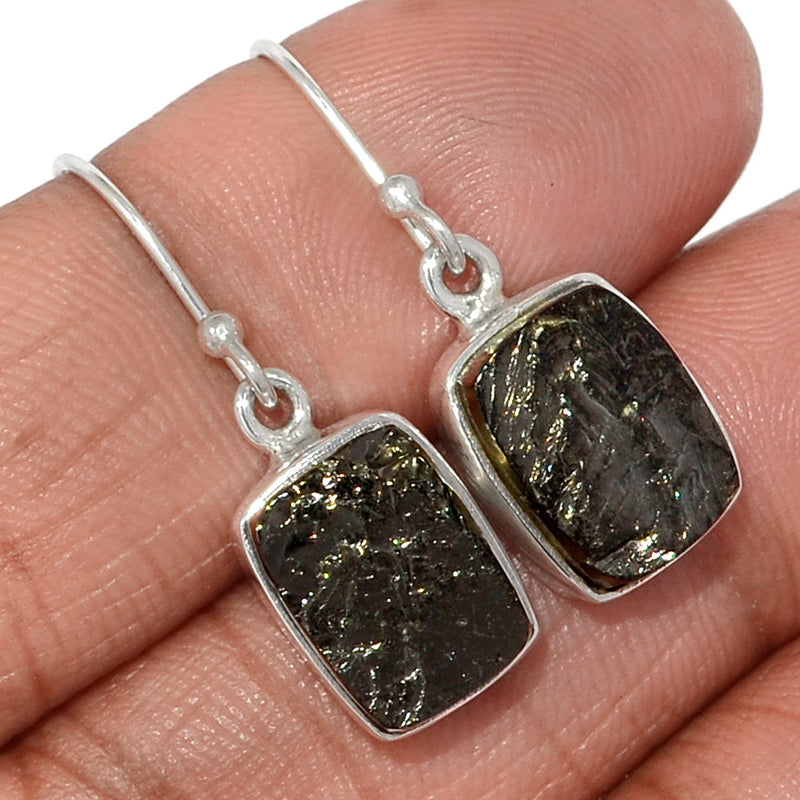 1.2" Shungite Earrings - SNGE830