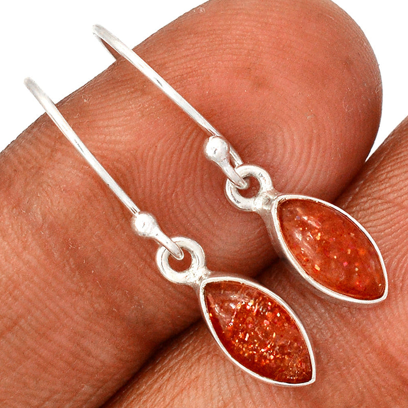 1.1" Sunstone Earrings - SNSE65