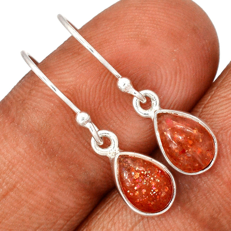 1.1" Sunstone Earrings - SNSE71