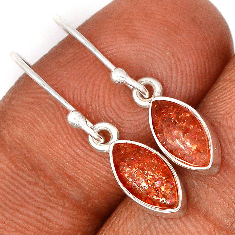 1.1" Sunstone Earrings - SNSE76