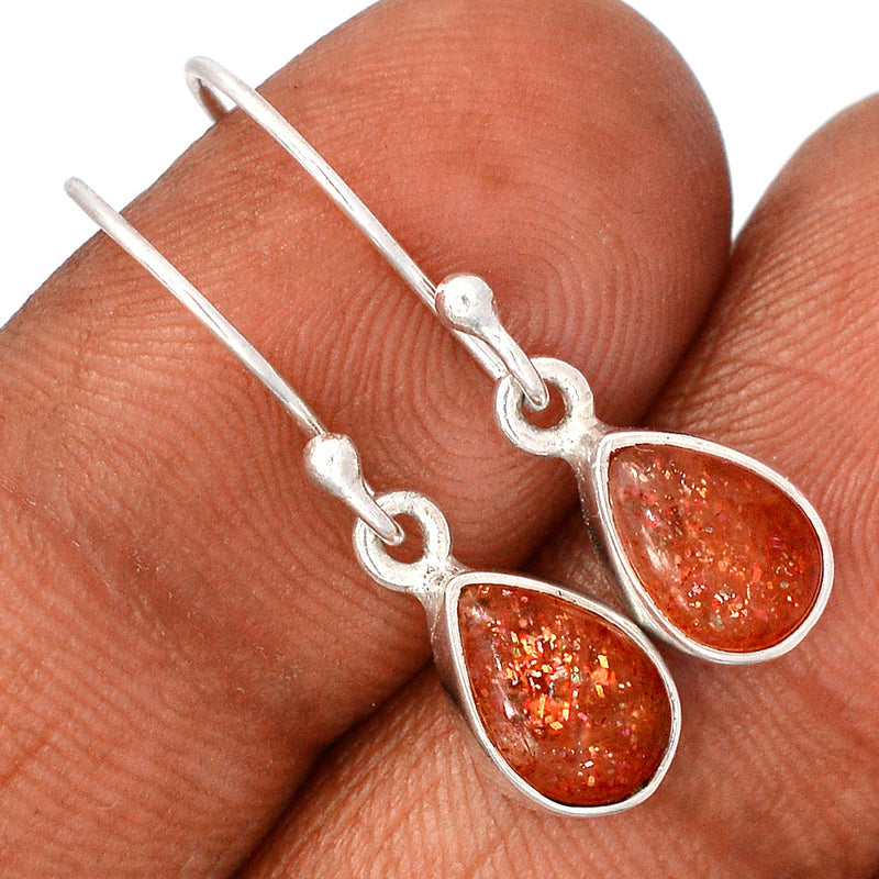 1.1" Sunstone Earrings - SNSE78