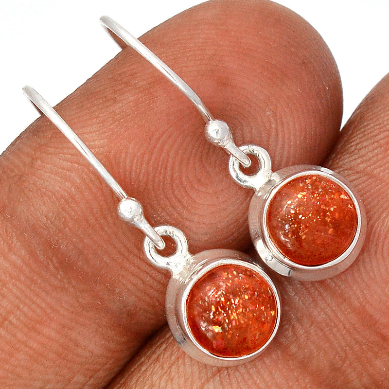 1.1" Sunstone Earrings - SNSE81