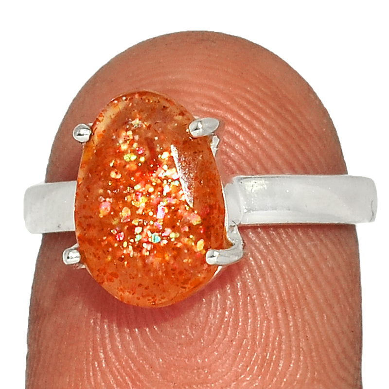 Claw - Sunstone Faceted Ring - SSFR20