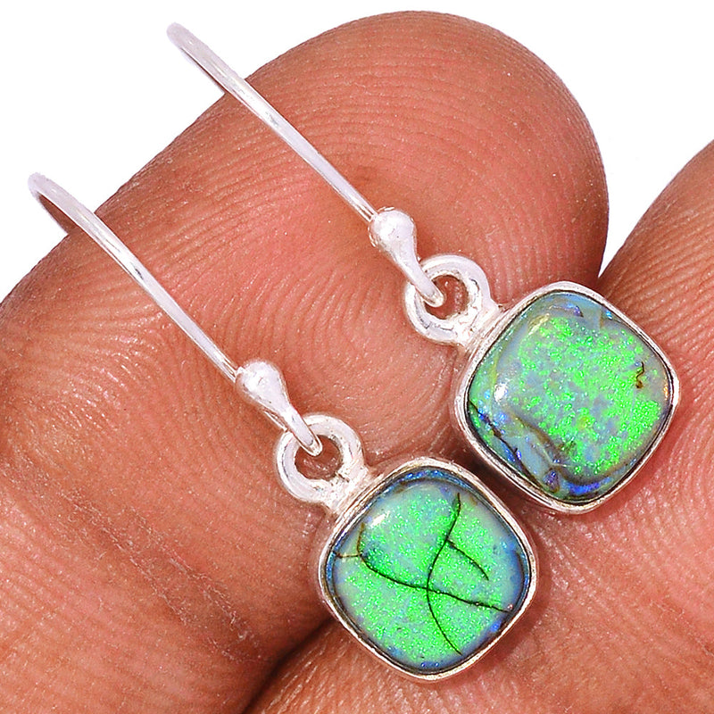 1" Sterling Opal Earrings - STOE142