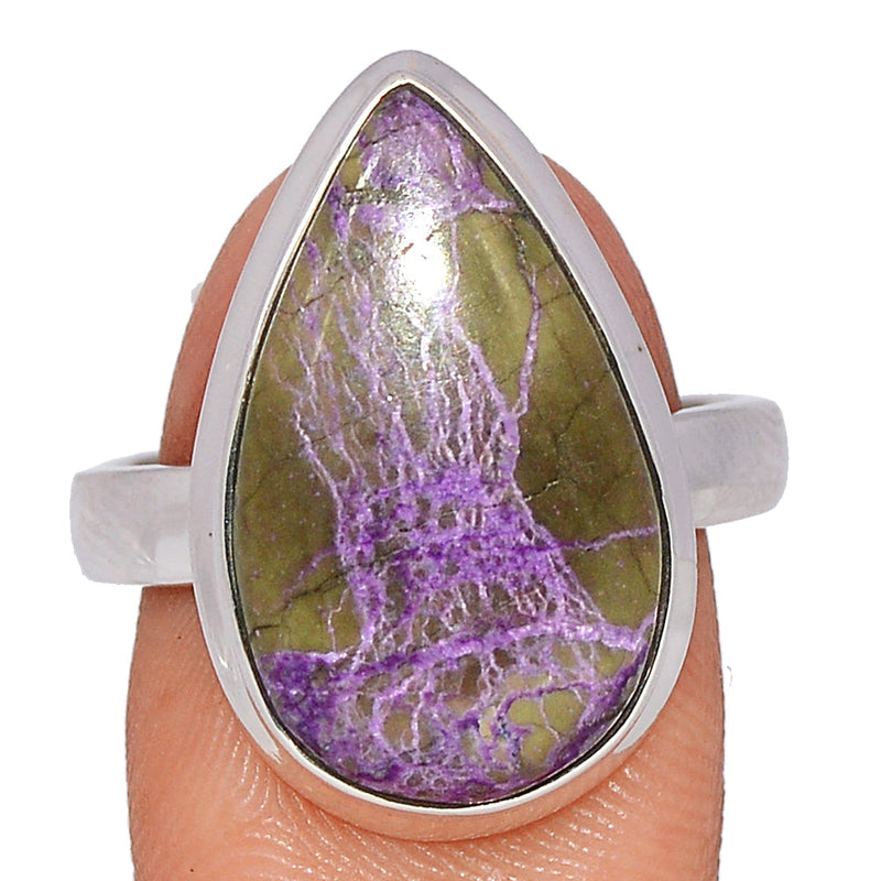 Stichtite With Serpentine Ring - SWSR119