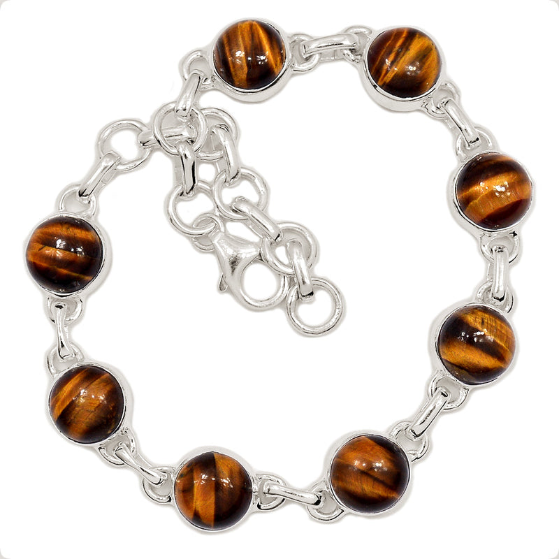 8.2" Tiger Eye Bracelets - TEYB286