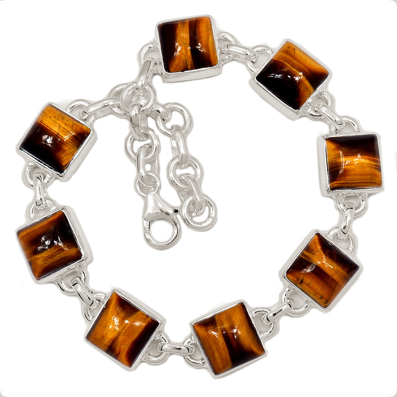 8.6" Tiger Eye Bracelets - TEYB291