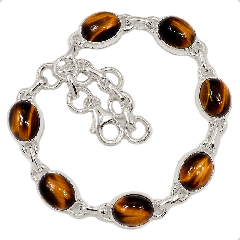 7.7" Tiger Eye Bracelets - TEYB293