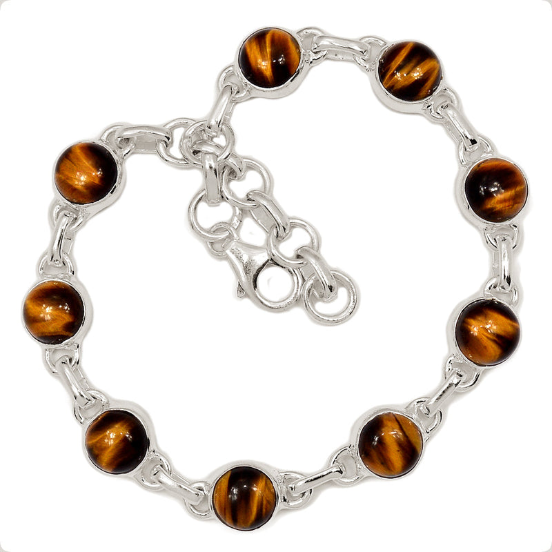 8.2" Tiger Eye Bracelets - TEYB295