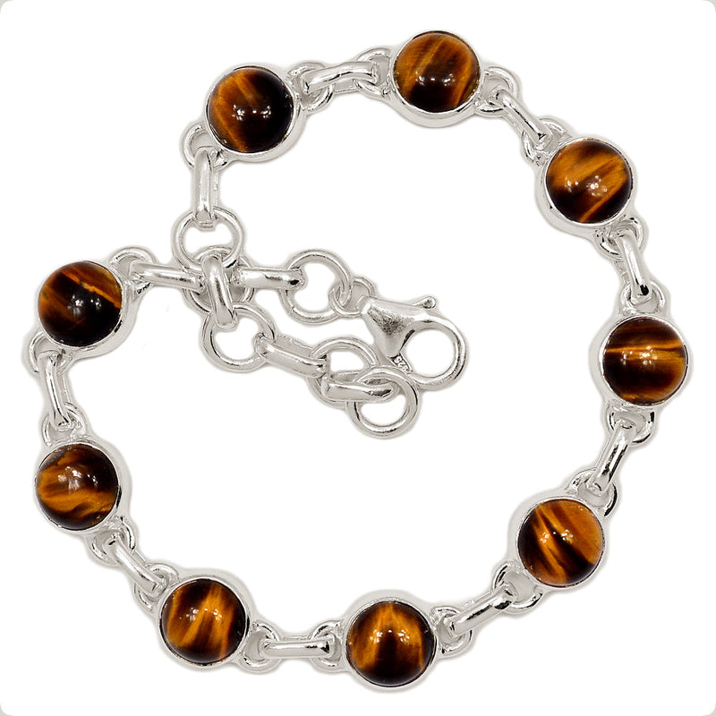 8.1" Tiger Eye Bracelets - TEYB298