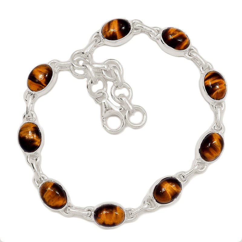 8.3" Tiger Eye Bracelets - TEYB301