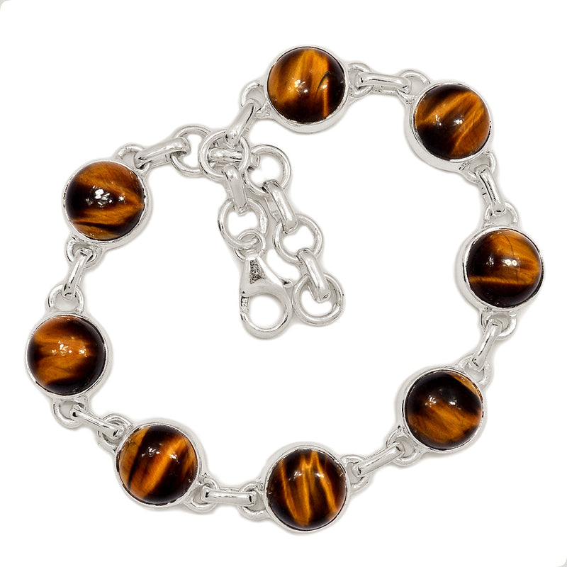 8.2" Tiger Eye Bracelets - TEYB304