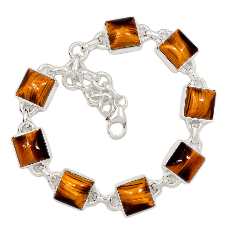 8.6" Tiger Eye Bracelets - TEYB307