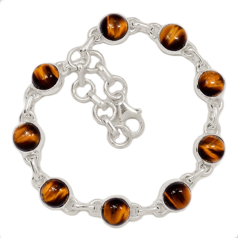 8.2" Tiger Eye Bracelets - TEYB308