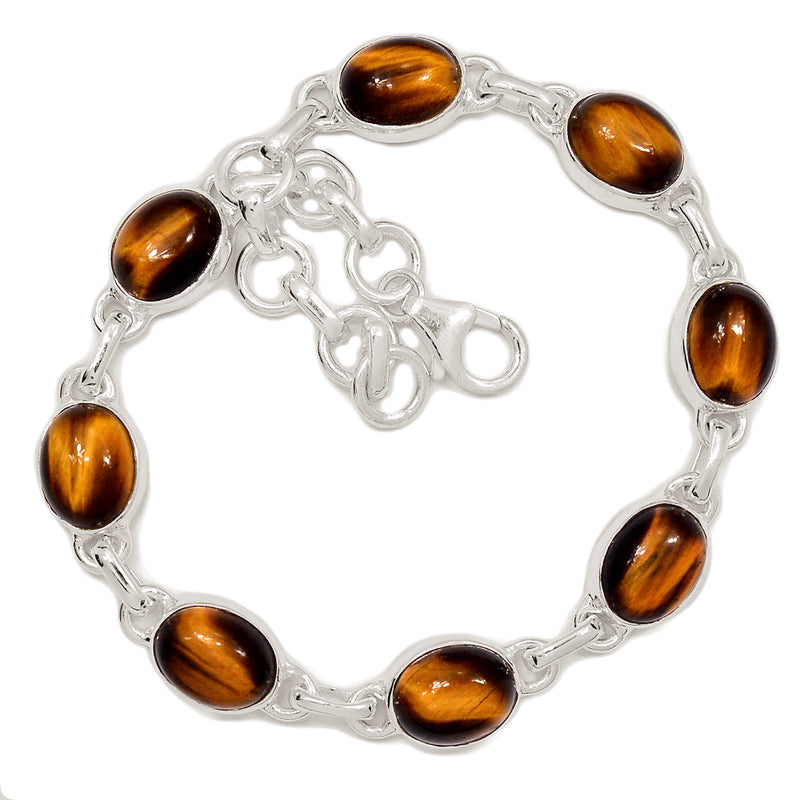 8.1" Tiger Eye Bracelets - TEYB316