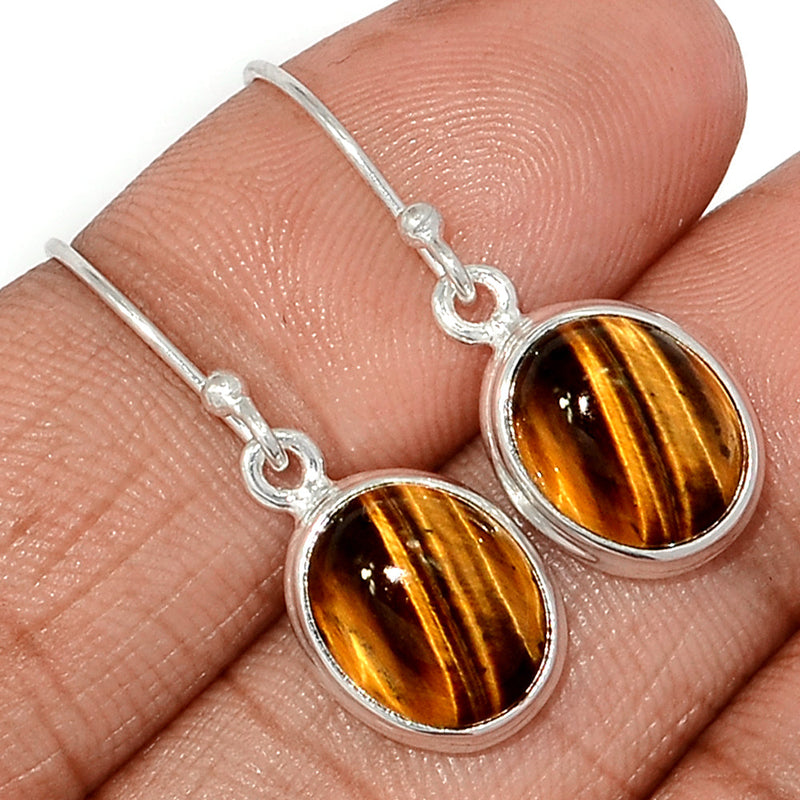 1.2" Tiger Eye Earrings - TEYE862